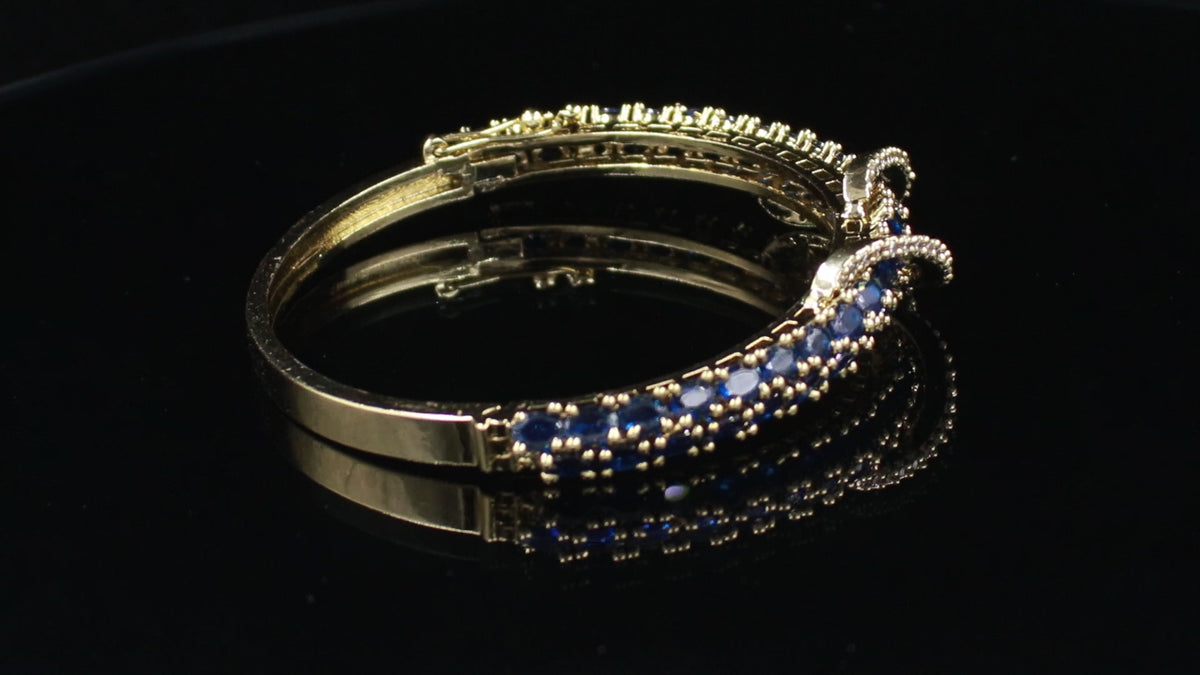 Victorian Polish Intertwined Vine Bracelet