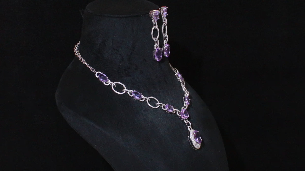 Oval Grace Necklace Set