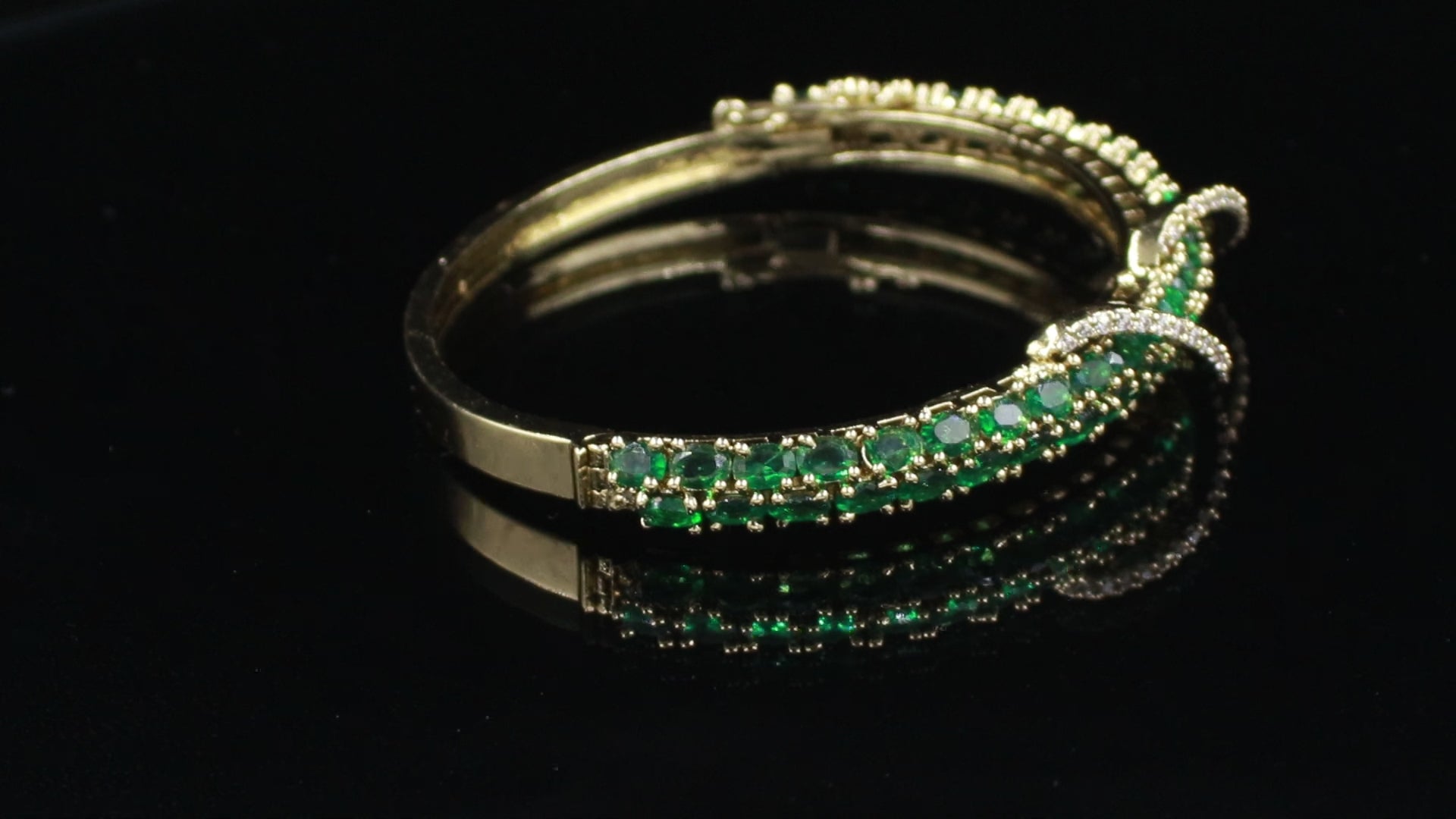 Victorian Polish Intertwined Vine Bracelet