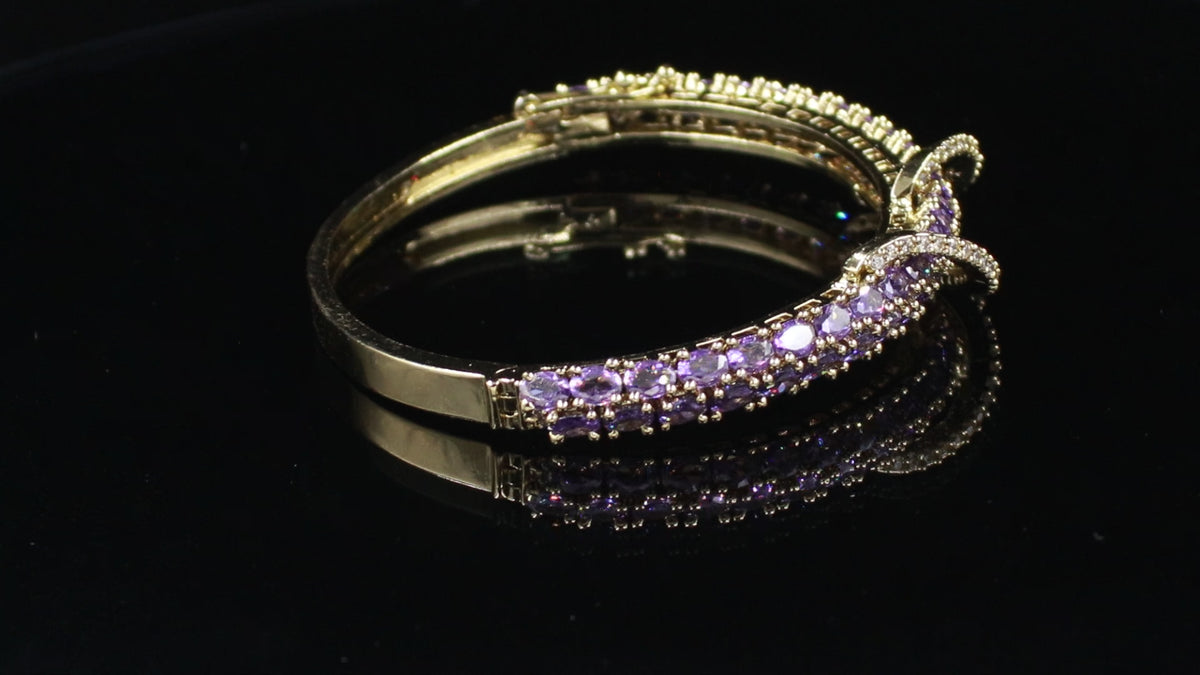 Victorian Polish Intertwined Vine Bracelet