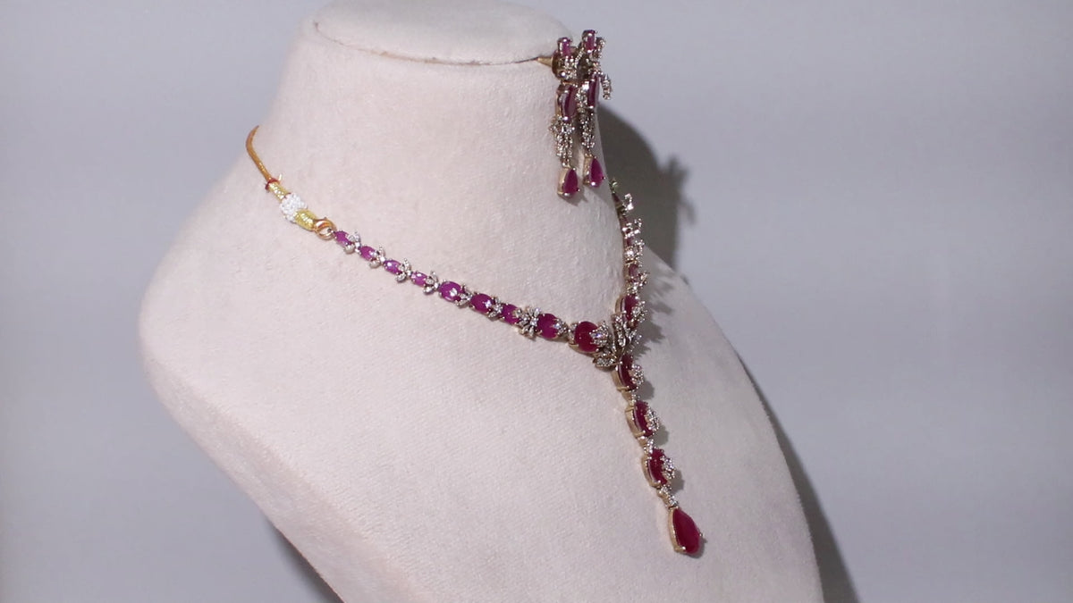 Regal Antique Polki & Kundan Choker Jewelry Set