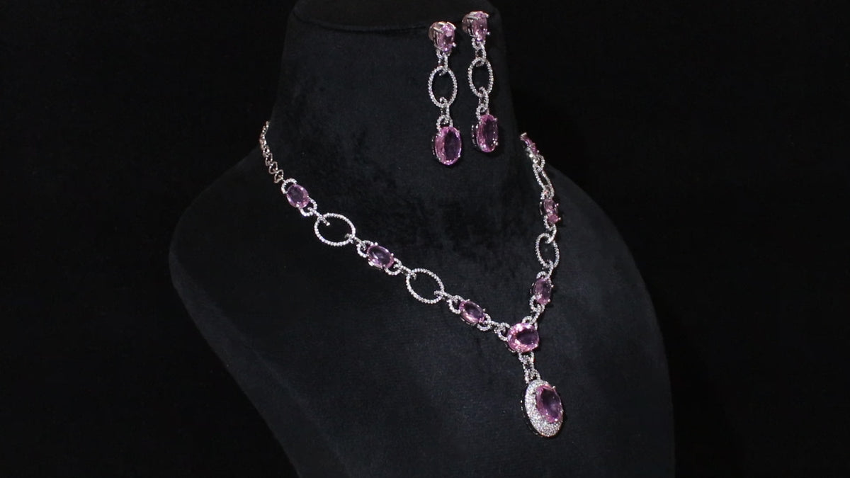 Oval Grace Necklace Set