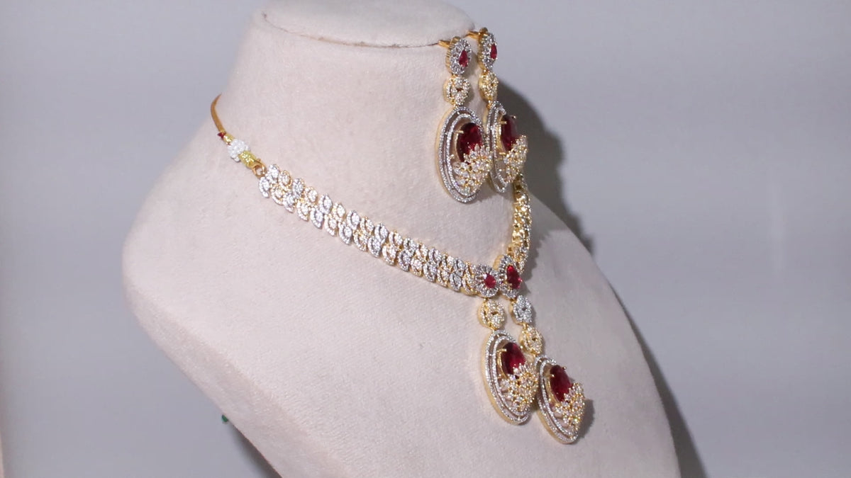 Oval Grace Necklace Set